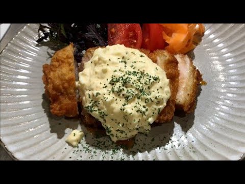 【ターンテーブル】給食レシピ（阿波尾鶏チキン南蛮）