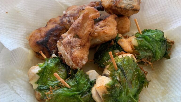 浪人留年大学生の「鰆の竜田揚げとチーズはさみ揚げ」