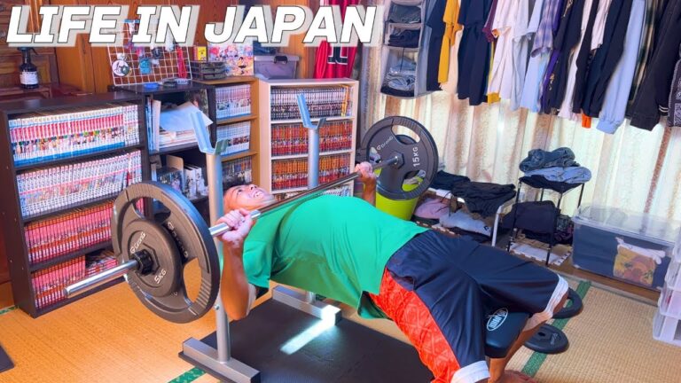 [Vlog] Working Japanese man 🇯🇵 Just Started Strength Training for the Summer Grind!