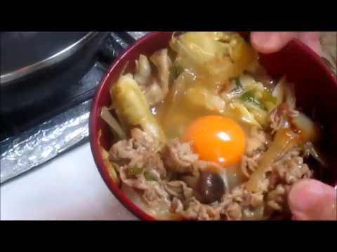 豚肉とキャベツのオイスター炒め丼