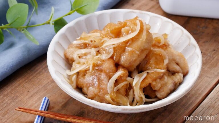 【鶏もも肉の南蛮漬け】新玉ねぎたっぷり！作り置きにもおすすめ♪｜macaroni（マカロニ）