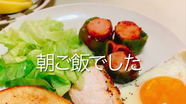 魚肉ソーセージのピーマン詰め&タンメン作り