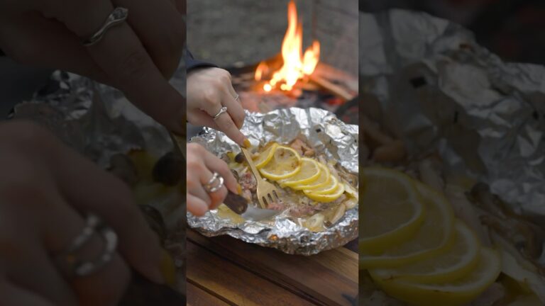 鶏ももレモンのホイル焼き（レシピは説明欄に記載）