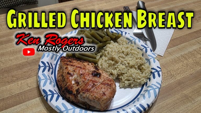 モニュメントグリルの鶏胸肉のグリル