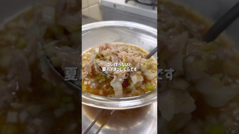 ネギ豚そうめん