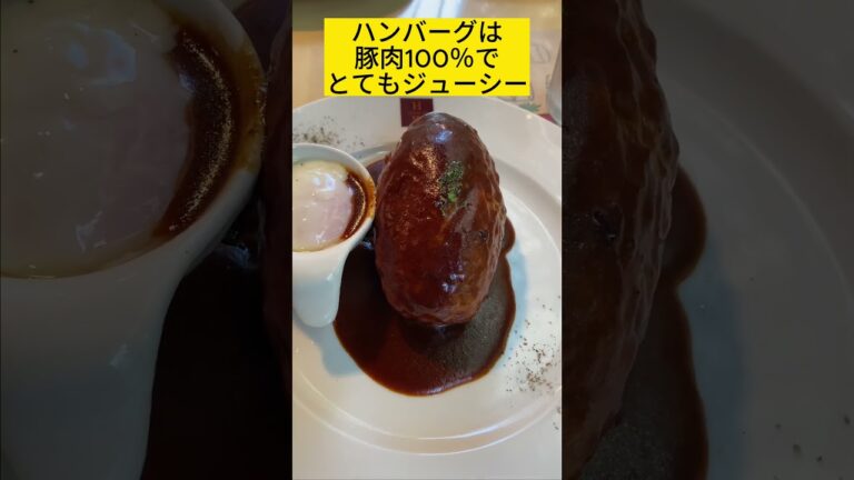 豚肉100％のハンバーグは日本の最高峰ではないのか！？