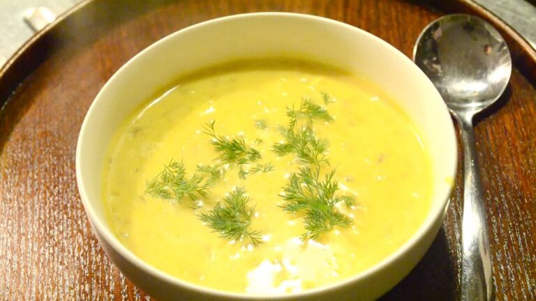 カボチャの豆乳スープの作り方　　How to make pumpkin soup with soy milk