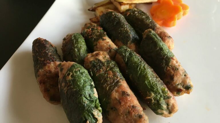 お弁当に。ラップソーセージ大葉くるくる