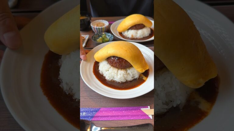 完璧すぎるビジュアルのオムライスが最高！