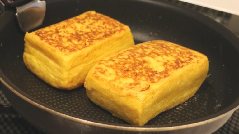 お家で作る簡単美味しいフレンチトーストの作り方★ 朝食＆ブランチにおすすめ！シンプル食パンレシピ