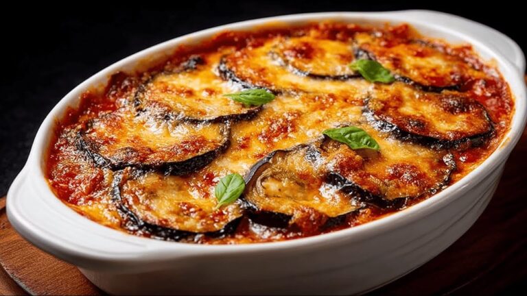 Low-Carb Eggplant Lasagna – So Good, I Don’t Miss the Pasta! 👌🔥