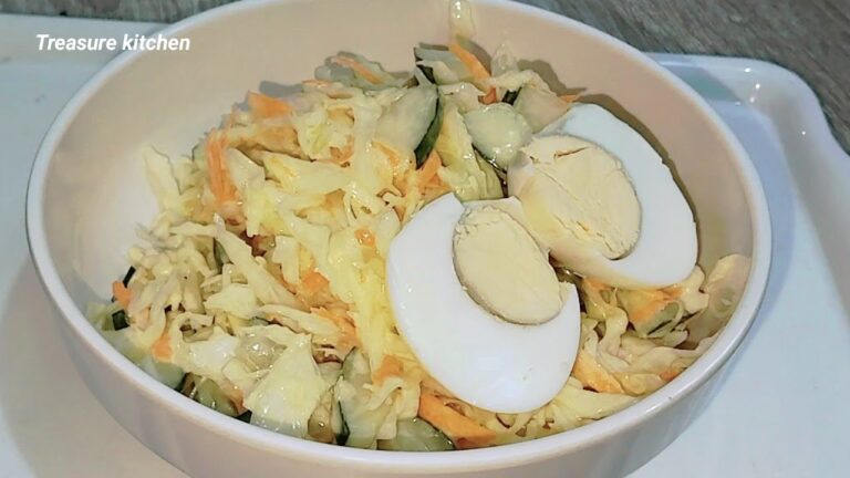 シンプルクリーミーサラダのレシピ｜コールスローの作り方