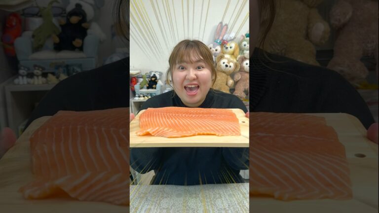 コストコのサーモンを爆食いしたら最高すぎた！#コストコ #爆食い #サーモン