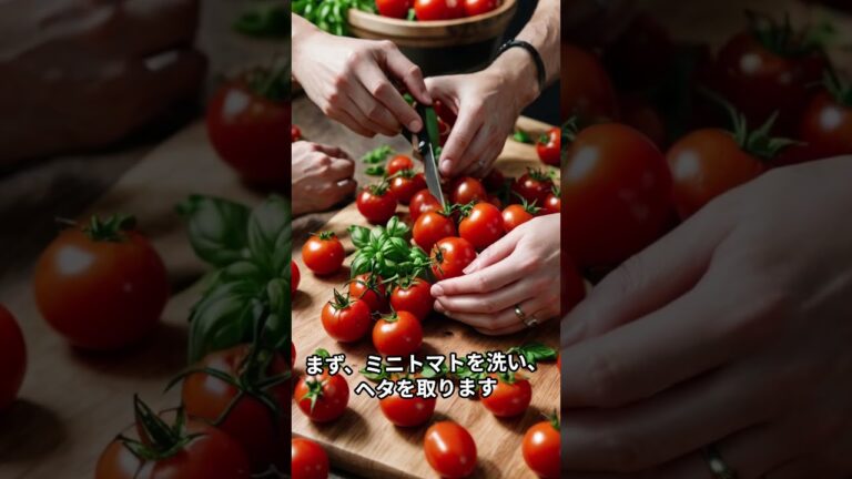 ミニトマトのピクルスの作り方 #shorts