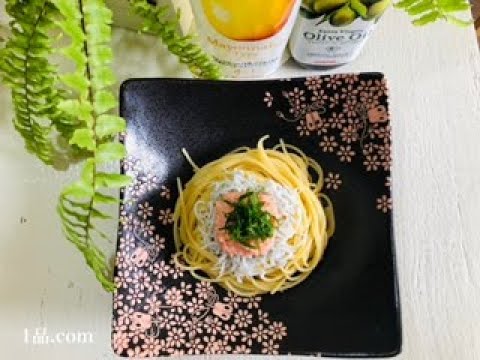 しらす明太子マヨパスタ♪