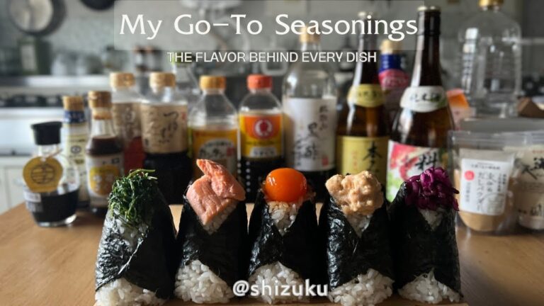 Japanese Seasoning Guide | How I Use Them | Onigiri & Bento Making Vlog