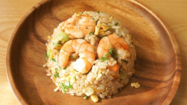 【パラパラエビチャーハン】今すぐ作りたくなるレシピ♪How to cook  shrimp fried rice:japanese food