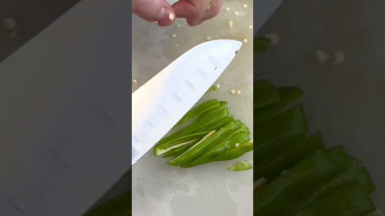 ピーマンのみじん切り【キーマカレー】