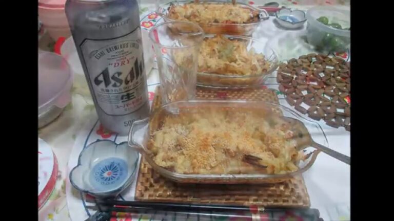 えびのマカロニグラタン