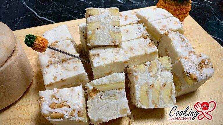 【ベトナム人気なデザート】10分で美味しいバナナとココナッツアイスの作り方| Cách làm kem chuối sữa dừa thơm ngon tại Nhật chỉ 10’