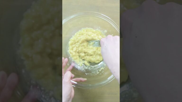 もっちり！バナナきな粉もち #shorts #ショート