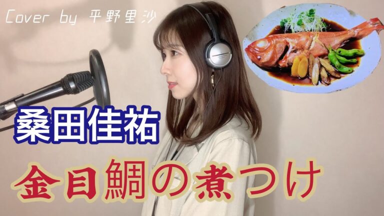 桑田佳祐『金目鯛の煮つけ』SOMPOグループCMソング【女性が歌う】Cover by 平野里沙