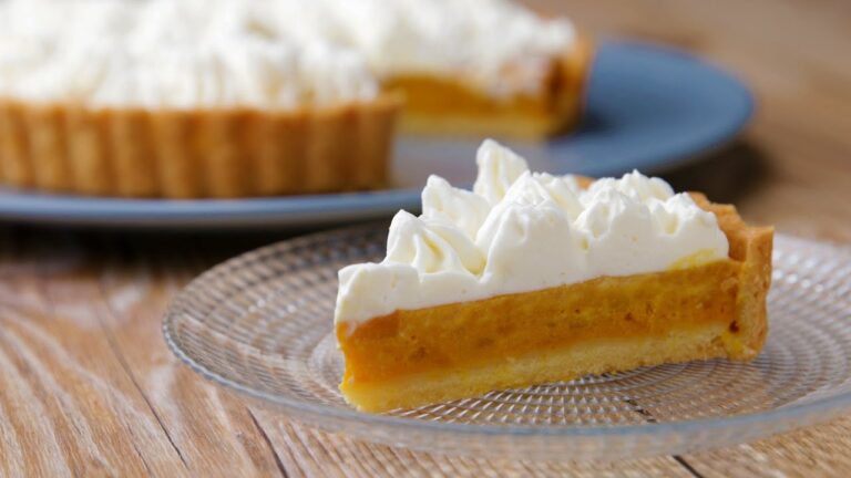 濃厚かぼちゃタルト〜なめらかサクッ♪〜