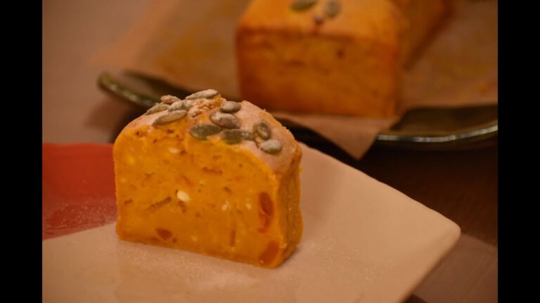 【週末スイーツ】季節の食材を活かす”カボチャパウンドケーキ”｜Pumpkin cake｜南瓜蛋糕