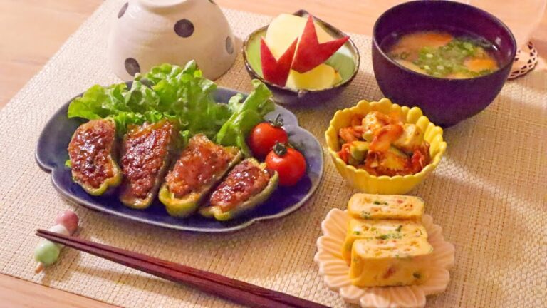 作り置きなし！40分で一汁三菜晩ごはん