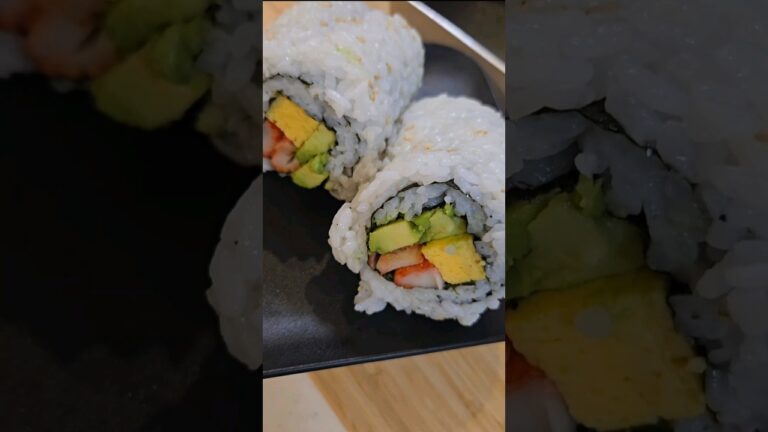 easy making avocado roll✨ #shorts #cooking #foodvlog