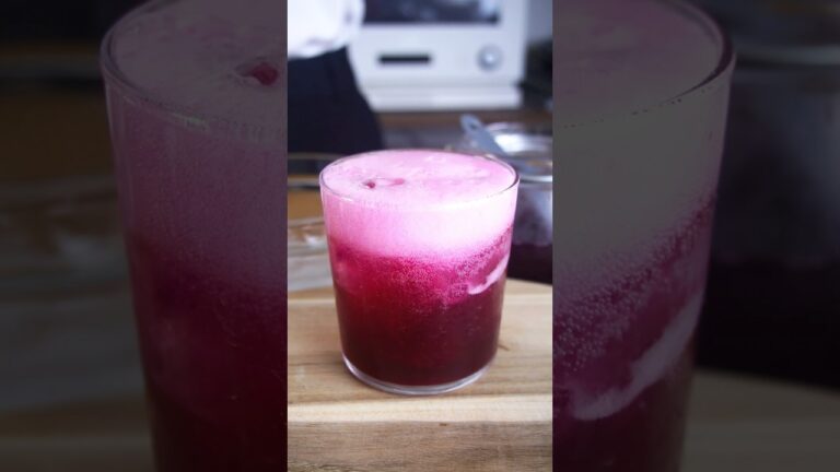 材料3つ！赤しそジュース作り方！#shorts