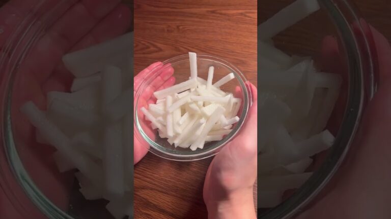 バクバク食べても太ならい🔥大根とかにかまのマヨサラダ【低脂質ダイエットレシピ】