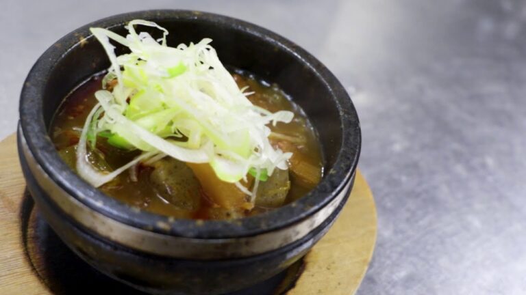 【もつ煮込み】圧力鍋を使って簡単調理。もつ煮込みのレシピ作り方