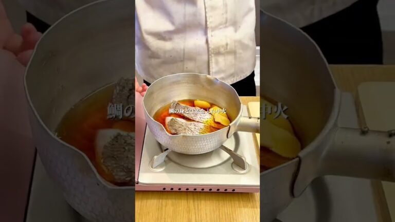 簡単レシピ 真鯛の煮付け