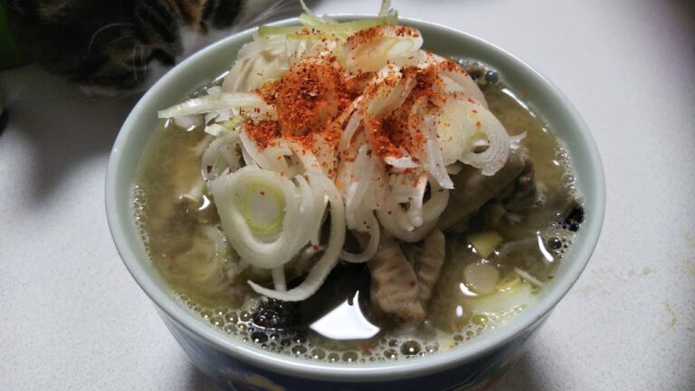 母から娘へ「花嫁レシピ本」愛情たっぷり💓もつ煮込み編