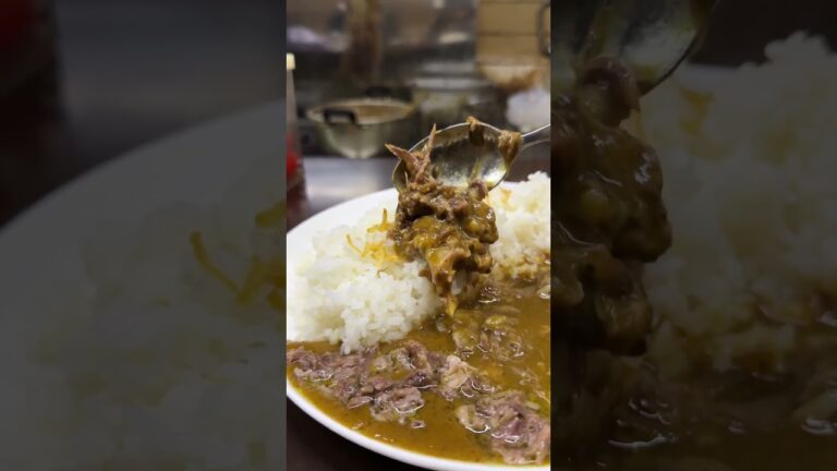 平日でも大行列知る人ぞ知る老舗カレー#東京グルメ #東京 #日本 #food #foodie #美食 #코맛집