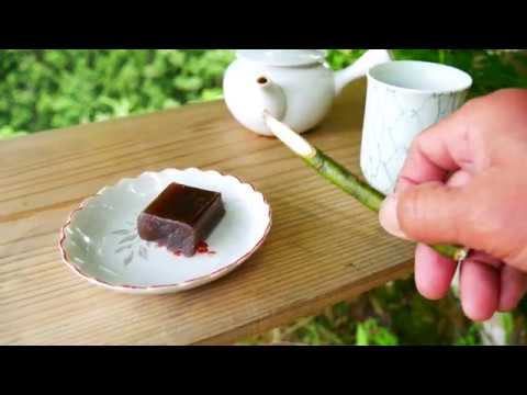 新茶と塩ようかん