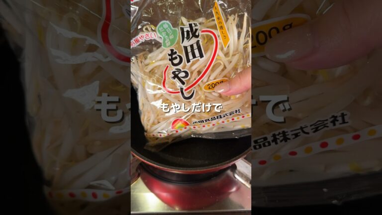 ひき肉もやし