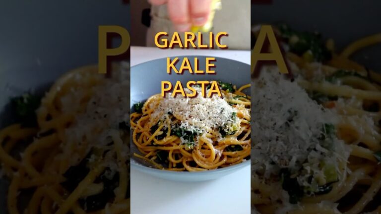GARLIC KALE PASTA (one pan version)