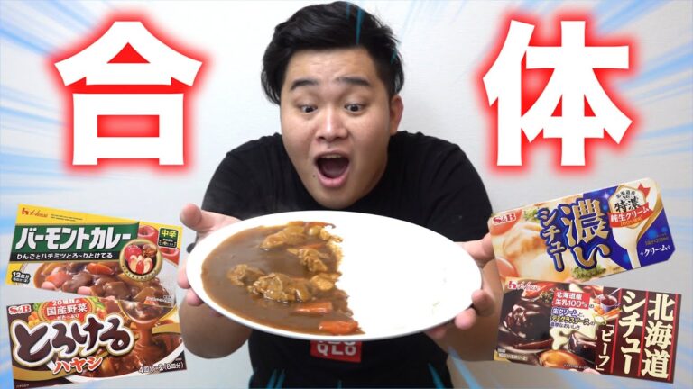 【料理合体】ど定番のルーを全種類同時に混ぜたら何味になるの！？