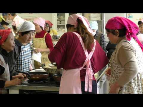 平成29年１月25日開催　生活習慣病予防のための食生活講座　その３　調理実習の様子