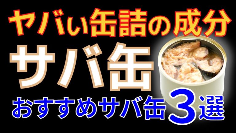 【ヤバい缶詰】サバ缶のメリットとデメリット【おすすめサバ缶】
