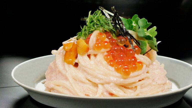 【一緒に作ろう】焼き明太子のクリームスパゲッティ