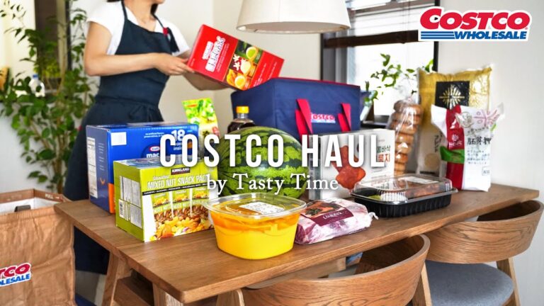 コストコ購入品と朝昼晩ご飯🛒／まるごと冷凍弁当を作って暑い夏を乗り越える／ふたり暮らしVLOG