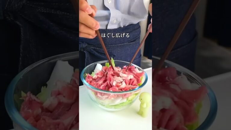 トロトロ白菜が美味しい豚と白菜のあんかけの作り方です！#レンチンレシピ