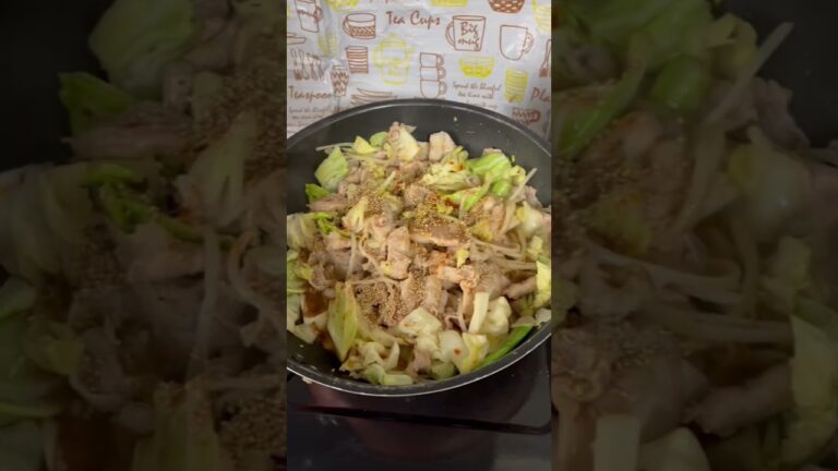 豚バラのコチュジャン炒め♪#short#shorts#cooking