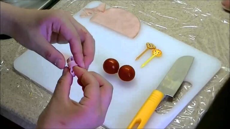 キャラ弁　ピックで可愛い飾りの作り方