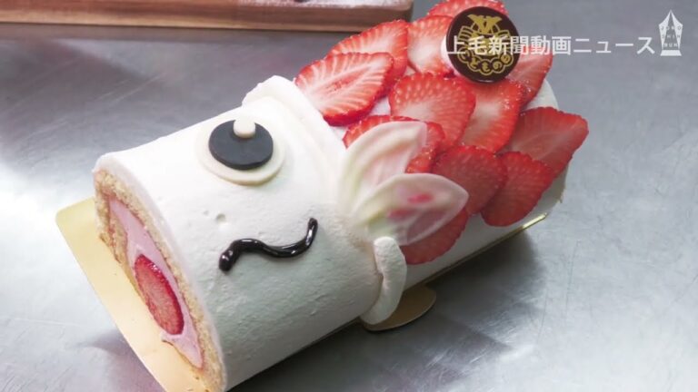 たくさんイチゴのこいのぼりケーキ🍰こどもの日に向け準備🍰パティスリー　ル・ベリエ（前橋市上佐鳥町）
