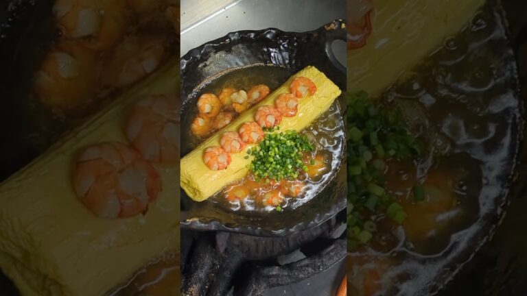 海老餡かけ出汁巻き玉子定食🥚料理人歴50年のお父さんが息子が考えた新メニューの合格不合格をジャッジ‼️