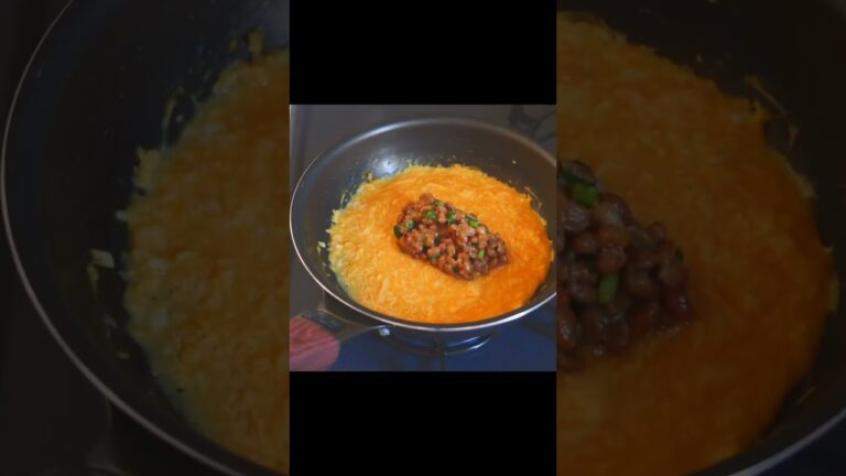 納豆オムレツ　　＃Shorts　＃納豆オムレツ　＃オムレツ　＃納豆　＃ゆっくりオムレツ作り